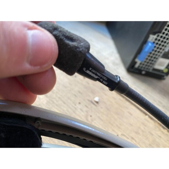 Bose X A10 Aviation Pilot Headset Dual GA Plug w/ Case & Ear Covers Mic Muff - Picture 11 of 16